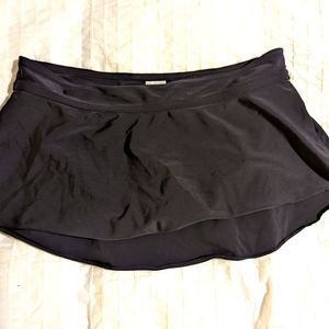 Black Merona Swim Skirt